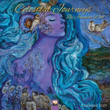 Celestial Journeys by Josephine Wall Mini Wall Calendar 2027 Art Calen