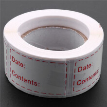 1800Pcs Removable Freezer Labels 1 X 3 Inch Food Storage Stickers, Refrigerator Freezer Paper Label Easy Clean