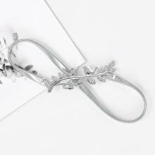 4 st gardinspännen stark elasticitet legeringsband håller gardinen tätt modern silverdesign