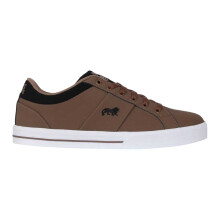 (11 UK, Brown) Lonsdale Mens Latimer Leather Trainers