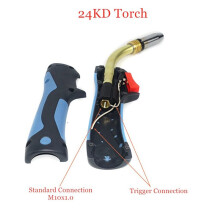 2X 24KD Torch MIG Torch European Style Welding Industrial Level Welding Torch
