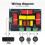 2X WEAH-332 200W 3 Way Crossover 2 Midrange 1 Treble Frequency Divider Audio Speaker Crossover KTV Crossover Model A 7