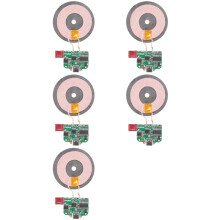 5X 15 W Fast Wireless Charger Module Transmitter mit Box PCBA-Leiterplattenspule DIY Typ-C-Anschluss