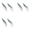Replacement Knife Blade 6pcs, Hard & Durable Cutting Blade, Cuts Thick & Denser Materials for  Maker Machine 1