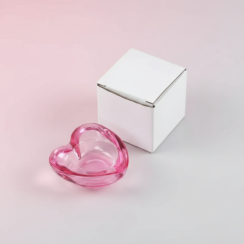 Zhouq-Outdoors (Pink) Pink Heart Nail Brush Cleaner For Manicure