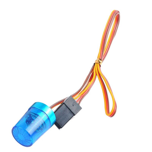 2X LED Lamp Strobing-Blasting/Flashing/Rotating Light for 1/10 RC Model Car 1:14  Tractor RC, 1