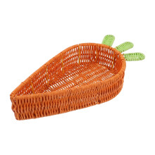 Handmade Rattan Fruit Basket - Retro Home Decor