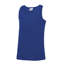 (7-8 Years, Royal Blue) AWDis Just Cool Childrens/Kids Plain Sleeveless Vest Top