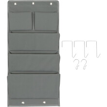 Türaufbewahrungstasche mit 5 Fächern, Türorganizer-Tasche aus 600D Oxford-Gewebe