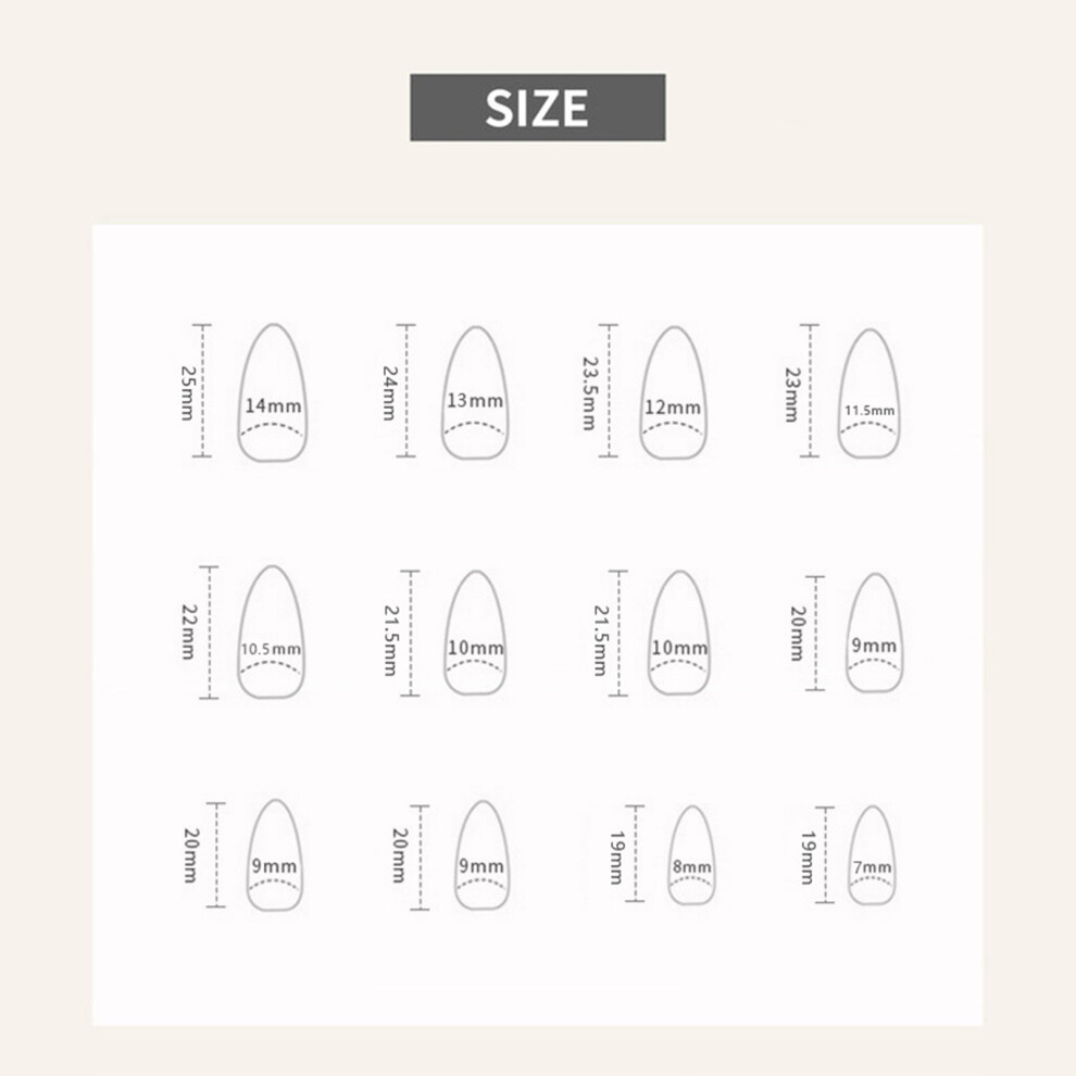 Zhouq-Outdoors Charming Mauve Cat Eye Press-On Nails