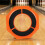 (Orange) Bowling Ball Hex Grip Pad - Anti-Slip Base 1