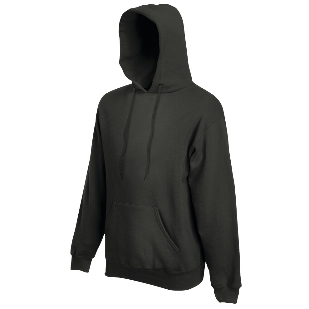 Fruit Of The Loom (4Xl, Charcoal) Mens Premium 70/30 Hooded Sweatshirt / Hoodie