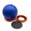 (Orange) Bowling Ball Hex Grip Pad - Anti-Slip Base 4