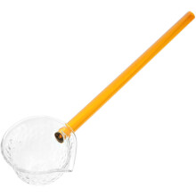 Hochwertiges Borosilikatglas, Teelöffel, Teegeschirr aus Glas, temperaturbeständig, tragbar, modernes Design