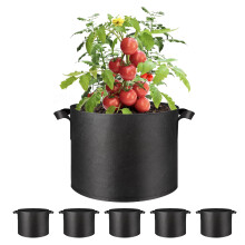 Bolsas de Cultivo Simple Deluxe 5 Galones 5 Pack Macetas con Mangos