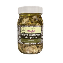 Witte Champignon Antipasto 396 g - Italiaans Voorgerecht, Antipasti, Groenten, Natuurlijk