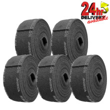 Mirka Mirlon Scotch Brite Grey Ultra Fine 115mm Strips 10m Roll Sanding x5
