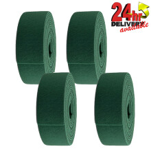 Mirka Mirlon Scotch Brite Green General Purpose 115mm Strips 10m Roll Sanding x4