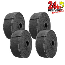 Mirka Mirlon Scotch Brite Grey Ultra Fine 115mm Strips 10m Roll Sanding x4