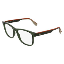 Occhiali da Vista Lacoste L4004 53/17/145 Trasparente khaki Bio inj-g820 UOMO L4004