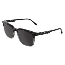 Lacoste Zonnebril L6074S 56/19/145 Havana grijs/transparant grijs Bio inj-g820 MAN L6074S
