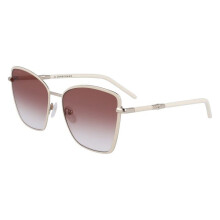 Longchamp LO167S N 58/17/140 Aurinkolasit Valkoinen/gradientti ruskea Metalli NAISILLE LO167S N