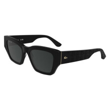 Zonnebril Lacoste L6053S 52/19/140 Zwart Rec acetaat-hernieuwd VROUW L6053S