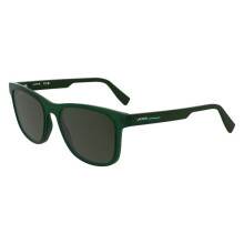 Lacoste Zonnebril L6054S 55/18/145 Transparant groen Bio inj-g820 MAN L6054S