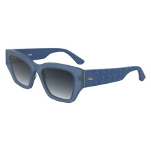 Sonnenbrille Lacoste L6053S N 52/19/140 Opalblau Rec Acetat - Damen L6053S N