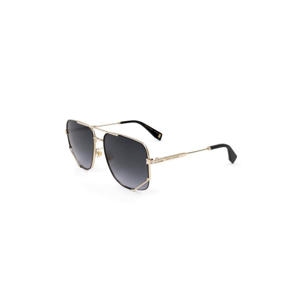 Marc Jacobs Sunglasses - Mj 1048/S Rhl - Black And Gold - Metal - Chic