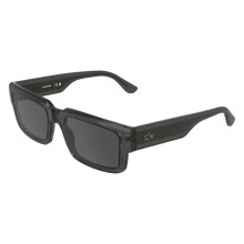 Lacoste Zonnebril L6082S 55/19/145 Transparant donkergrijs Bio inj-g820 UNISEX L6082S