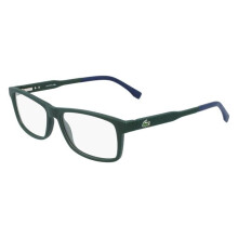 Lunettes de Vue Lacoste L2876 N 55/15/145 Green matte Bio inj-g820 MAN L2876 N