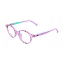 Lunettes de Vue Lacoste L3668 44/16/130 Transparent violet lumi Bio inj-g820 CHILD L3668