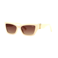 Lunettes de Soleil Chopard SCH416M 57/17/140 Beige lucido Acetato WOMAN SCH416M