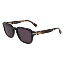 Lacoste Zonnebril L6046S N 52/20/145 Zwart/havana Acetaat MAN L6046S N