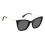 Polaroid Sunglasses - POLAROID - 4144/S/X - Black - Oval - Polarized - Size 52 3