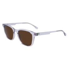 Lacoste Zonnebril L6040S 51/20/145 Transparant grijs Bio inj-g820 MAN L6040S