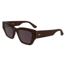 Lunettes de Soleil Lacoste L6053S N 52/19/140 Dark brown Rec acetate-renew WOMAN L6053S N