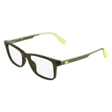 Lunettes de Vue Lacoste L3665 50/16/140 Transparent khaki Bio inj-g820 BOY L3665