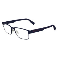 Lacoste L2298 56/17/145 Matte blauwe Metalen Bril MAN L2298