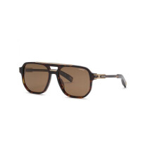 Lunettes de Soleil Chopard SCH412 57/18/145 Avana gialla lucida Acetato MAN SCH412