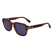 Lacoste Zonnebril L6046S 52/20/145 Gestreept bruin Acetaat MAN L6046S
