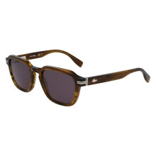 Lacoste Zonnebril L6046S 52/20/145 Gestreept kaki Acetaat MAN L6046S