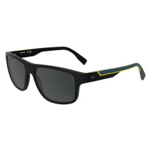Lunettes de Soleil Lacoste L6057S N 57/17/145 Matte black Bio inj-g820 MAN L6057S N