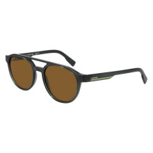 Lacoste Zonnebril L6008S 53/19/145 Transparant grijs Bio geïnjecteerd MAN L6008S