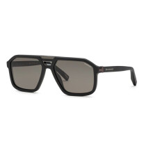 Lunettes de Soleil Chopard SCH374 59/17/145 Nero sabbiato/opaco Acetato MAN SCH374
