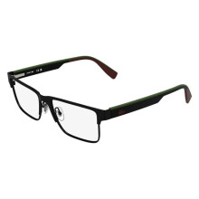 Lacoste L2318 55/18/145 Matte zwarte Metalen MAN L2318
