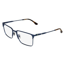 Lacoste L2321 56/18/145 Matte blauwe Metalen Zonnebril MAN L2321