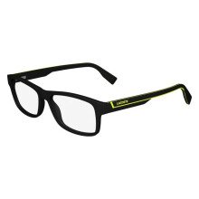 Lacoste L2707N N 53/15/145 Matte zwarte Bio geïnjecteerde MAN L2707N N