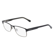Lacoste L2217 N 54/17/145 Matte zwarte Metalen Zonnebril MAN L2217 N